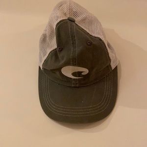Hunter green costa hat